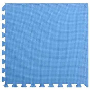 Pool Bodenschutzmatte 6 stk. Blau 2,16 ? EVA-Schaum