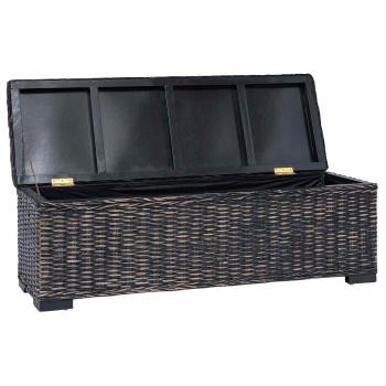 Aufbewahrungsbox Schwarz 110 x 35 x 45 cm