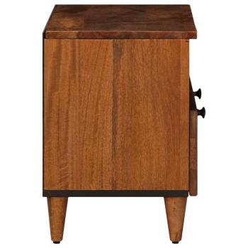 Couchtisch Braun 80 x 54 x 40 cm Massivholz Mango