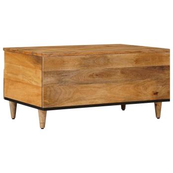 Couchtisch Natur 80 x 54 x 40 cm Massivholz Mango