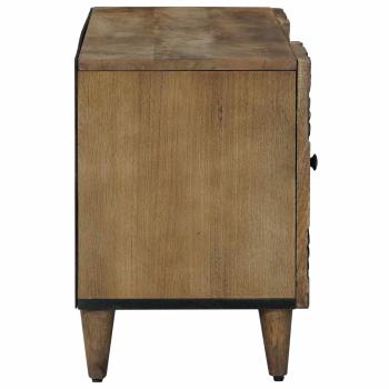TV-Schränk Braun 105 x 33,5 x 46 cm Massivholz Mango