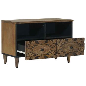 TV-Schränk Braun 70 x 33,5 x 46 cm Massivholz Mango