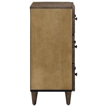 Aufbewahrungs-Sideboard Braun 60 x 33,5 x 75 cm
