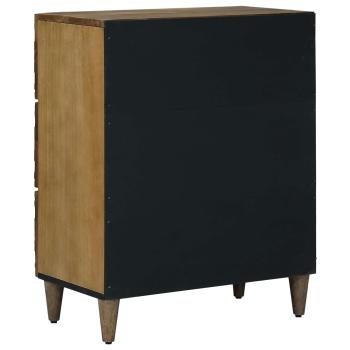 Aufbewahrungs-Sideboard Braun 60 x 33,5 x 75 cm