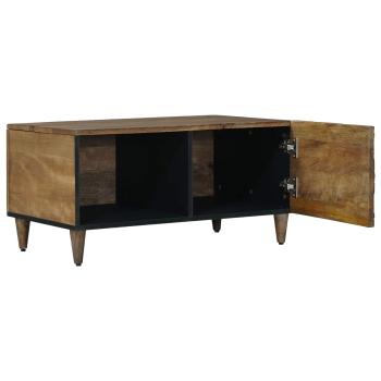 Couchtisch Braun 80 x 50 x 40 cm Massivholz Mango