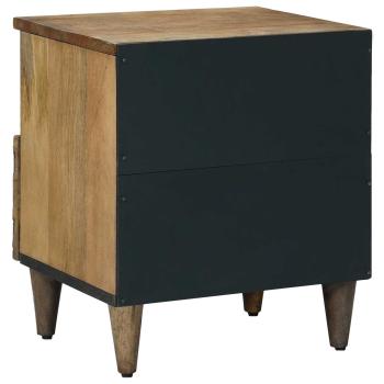 Bettkasten Braun 40 x 33 x 46 cm Massivholz Mango