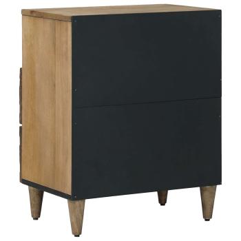 Bettkasten Braun 50 x 33 x 60 cm Massivholz Mango