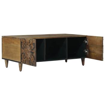 Couchtisch Braun 100 x 54 x 40 cm Massivholz Mango