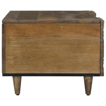 Couchtisch Braun 100 x 54 x 40 cm Massivholz Mango