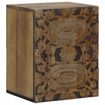 ARDEBO.de - Badezimmer Hängeschrank Braun 38 x 33,5 x 48 cm