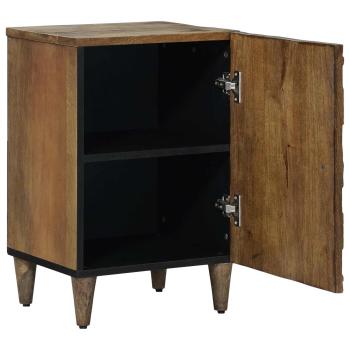 Badezimmerschrank Braun 38 x 33,5 x 58 cm Massivholz Mango