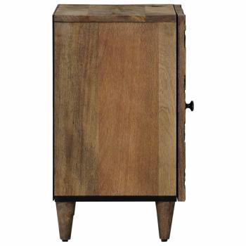 Badezimmerschrank Braun 38 x 33,5 x 58 cm Massivholz Mango