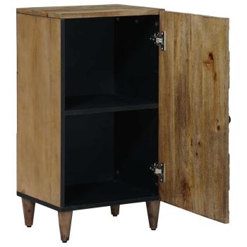 Sideboard mit Speicher Braun 40 x 33,5 x 75 cm Massivholz Mango