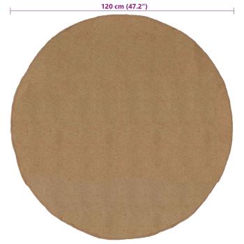 Bereichsteppiche Natur Ø 120 cm Jute