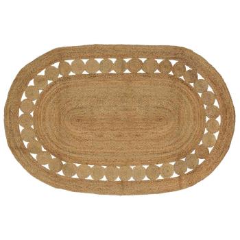 ARDEBO.de - Bereichsteppich Natur 152 x 245 cm Jute