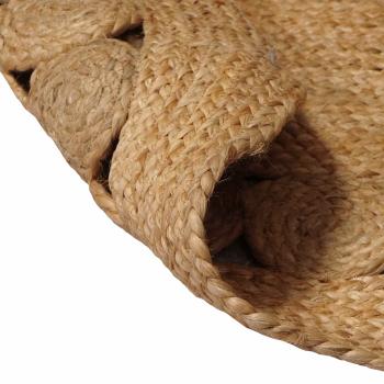 Bereichsteppich Natur 152 x 245 cm Jute