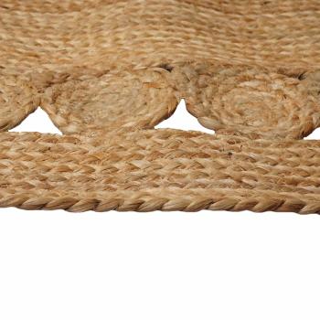 Bereichsteppich Natur 152 x 245 cm Jute
