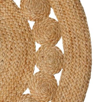 Bereichsteppich Natur 152 x 245 cm Jute