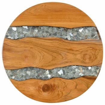 Couchtisch Braun 40 x 40 x 45 cm Massives Teakholz