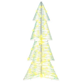 Weihnachtsbaum 100 LEDs Warmes Weiß 120 cm PET