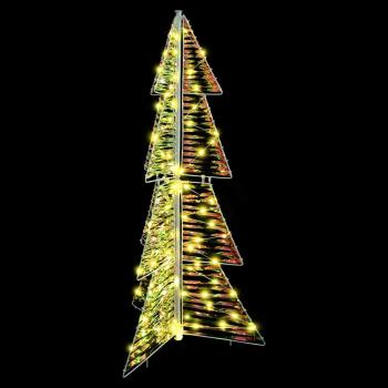Weihnachtsbaum 100 LEDs Warmes Weiß 120 cm PET