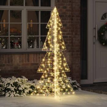ARDEBO.de - Weihnachtsbaum 240 LEDs Warmes Weiß 180 cm PET