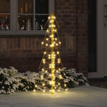 ARDEBO.de - Weihnachtsbaum 100 LEDs Warmes Weiß 120 cm PET