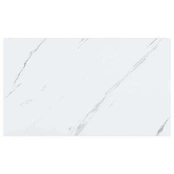 Wandregal Wandhalterung 4 Stk. Weiß Marmor 40 x 23,5 x 3,8 cm