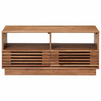 Handgefertigter Kaffeetisch Teakbraun 85 x 45,5 x 40 cm