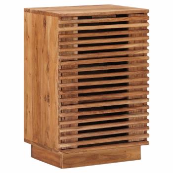 ARDEBO.de - Handgefertigter Nachttisch Teakbraun 40 x 30 x 60 cm