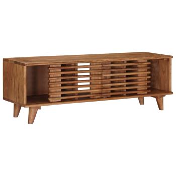 TV-Schr?nk mit Speicher mit T?r Natur 105 x 30 x 35 cm