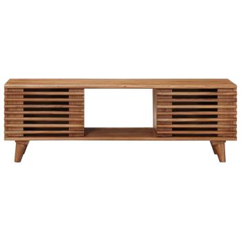TV-Schr?nk mit Speicher mit T?r Natur 105 x 30 x 35 cm