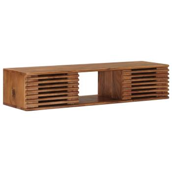 TV-Schränk mit Speicher mit Tür Natur 105 x 30 x 22,5 cm