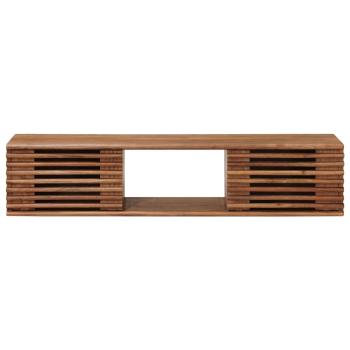 TV-Schränk mit Speicher mit Tür Natur 105 x 30 x 22,5 cm