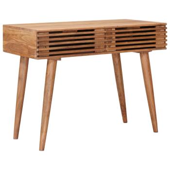 Handgemachter Schreibtisch Teakbraun 100 x 48 x 76 cm