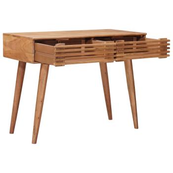 Handgemachter Schreibtisch Teakbraun 100 x 48 x 76 cm