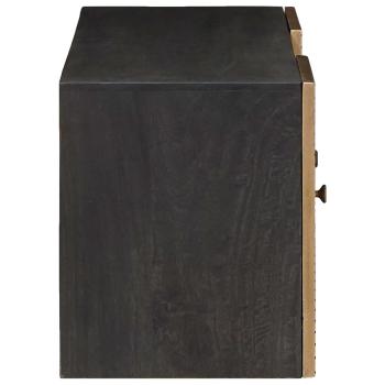 TV-Schränk mit Regal mit Speicher Messing 105 x 30 x 35 cm