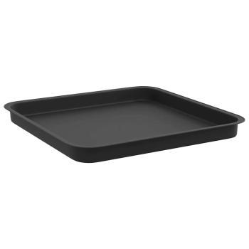 Quadratisches Blumentablett 6 stk. Schwarz 36 x 36 x 2,5 cm