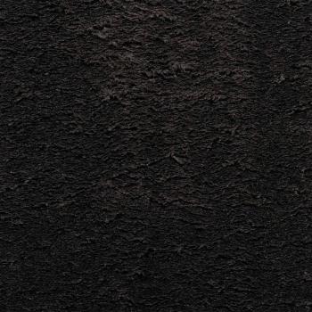 Mittlerer Flor weicher und waschbarer Teppich HUARTE Schwarz