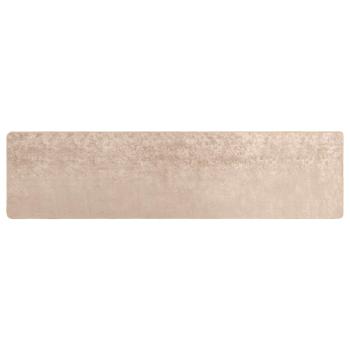 Teppichläufer MARSA Beige 50 x 250 cm Polyester und PVC
