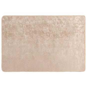 Teppichläufer MARSA Beige 100 x 150 cm Polyester und PVC