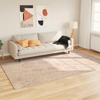 ARDEBO.de - Teppichläufer MARSA Beige 150 x 230 cm Polyester und PVC