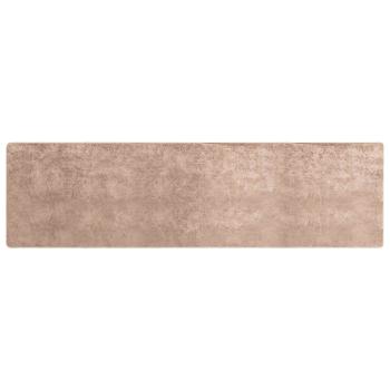 Teppichläufer MARSA Sand 80 x 350 cm Polyester und PVC
