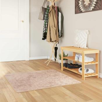 ARDEBO.de - Teppichläufer MARSA Sand 100 x 100 cm Polyester und PVC