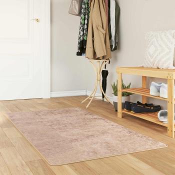 ARDEBO.de - Teppichläufer MARSA Sand 100 x 150 cm Polyester und PVC