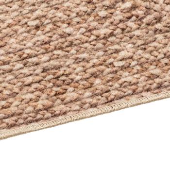 Teppichläufer MARSA Gelb 80 x 150 cm Polyester und PVC