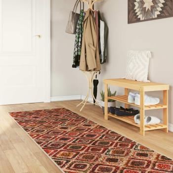 ARDEBO.de - Teppichläufer MARSA Mehrfarbig 80 x 400 cm Polyester und PVC