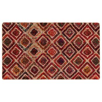 Teppichl?ufer MARSA Mehrfarbig 100 x 200 cm Polyester und PVC