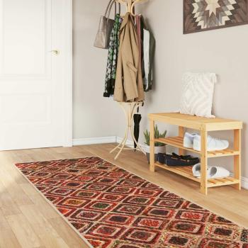 ARDEBO.de - Teppichläufer MARSA Mehrfarbig 100 x 250 cm Polyester und PVC