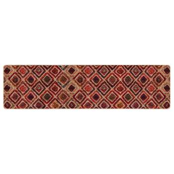 Teppichläufer MARSA Mehrfarbig 100 x 250 cm Polyester und PVC